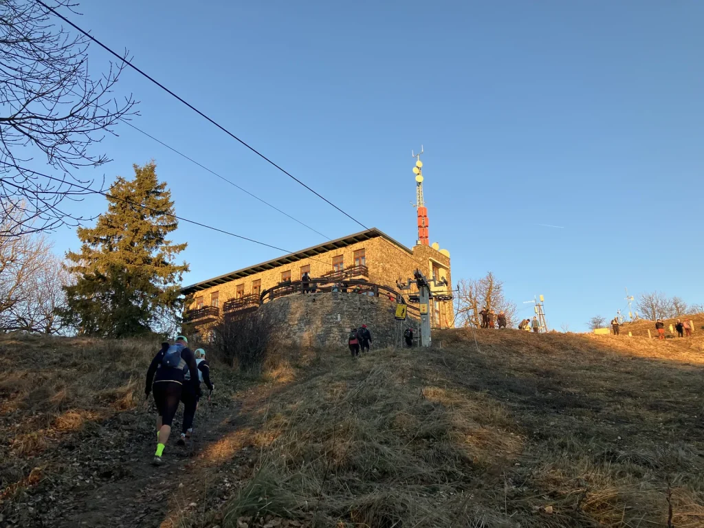 A Nagy-hideg-hegyi turistaház.