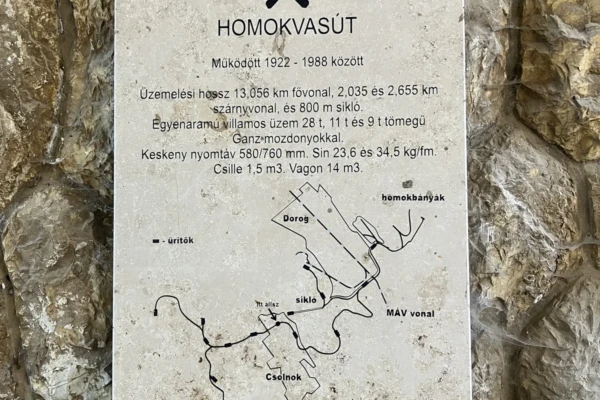 Homokvasút túra túrafotó